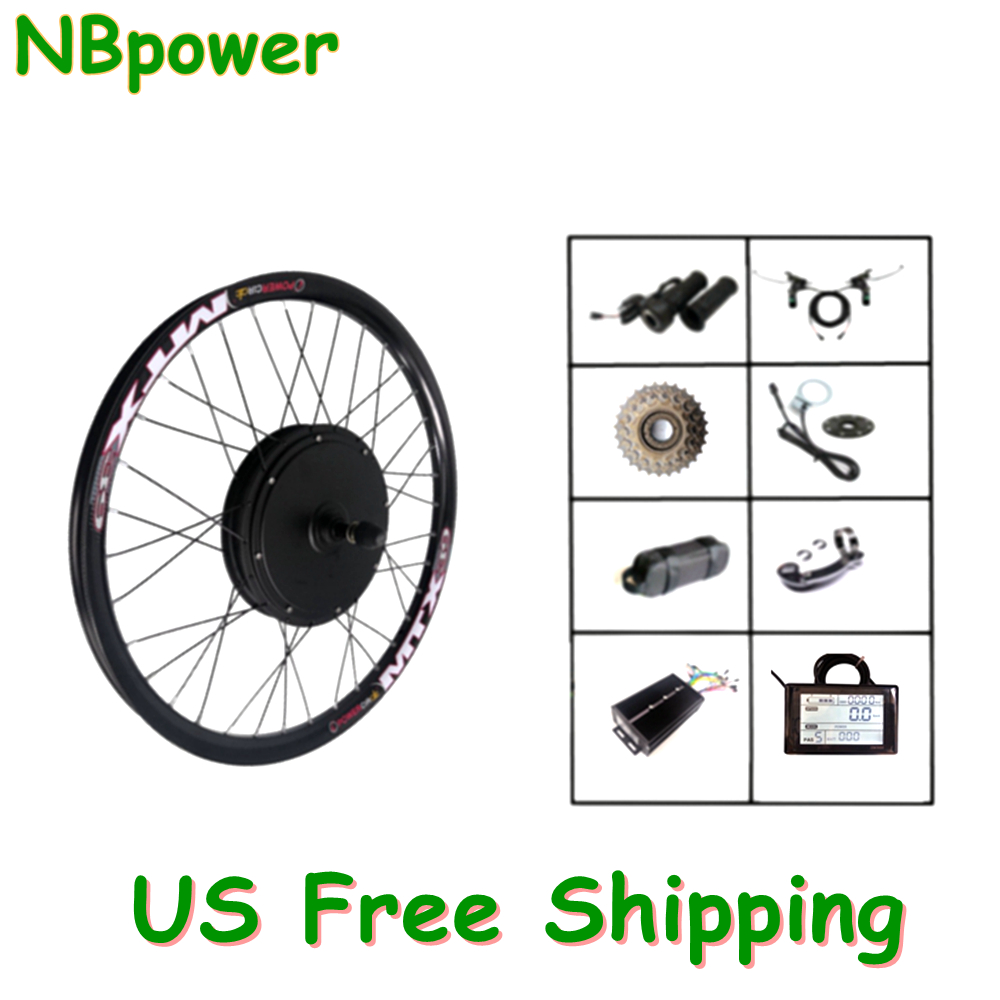 Dual Motor Ebike Kit 2000W - Motor de cubo de bicicleta eléctrica,