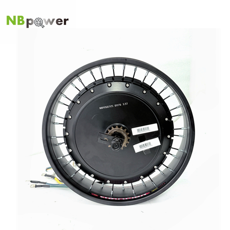72V 8000W Brushless Hub Motor - NBpower/QS V3 273 40H Motor de