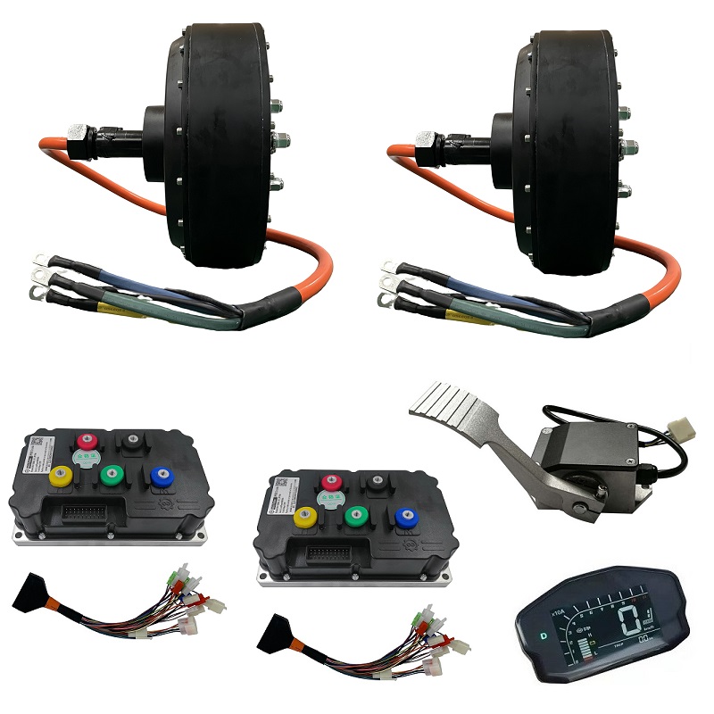 72V 8000W Brushless Hub Motor - Kits de Conversión para Autos Eléctricos