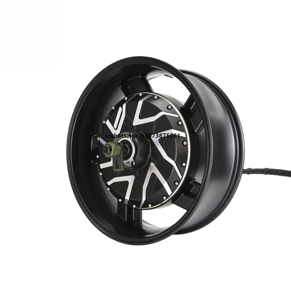 12000W Electric Motorcycle Hub Motor - QSMOTOR Motor Eléctrico de Rueda sin