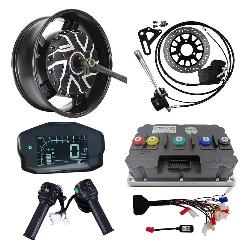 12000W Electric Motorcycle Hub Motor - Kits de Motor Eléctrico para Motocicleta,