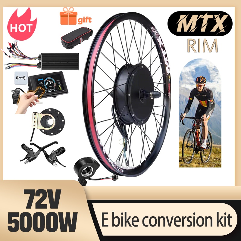 5000W Hub Motor Kit 72V - Kit de conversión de bicicleta eléctrica