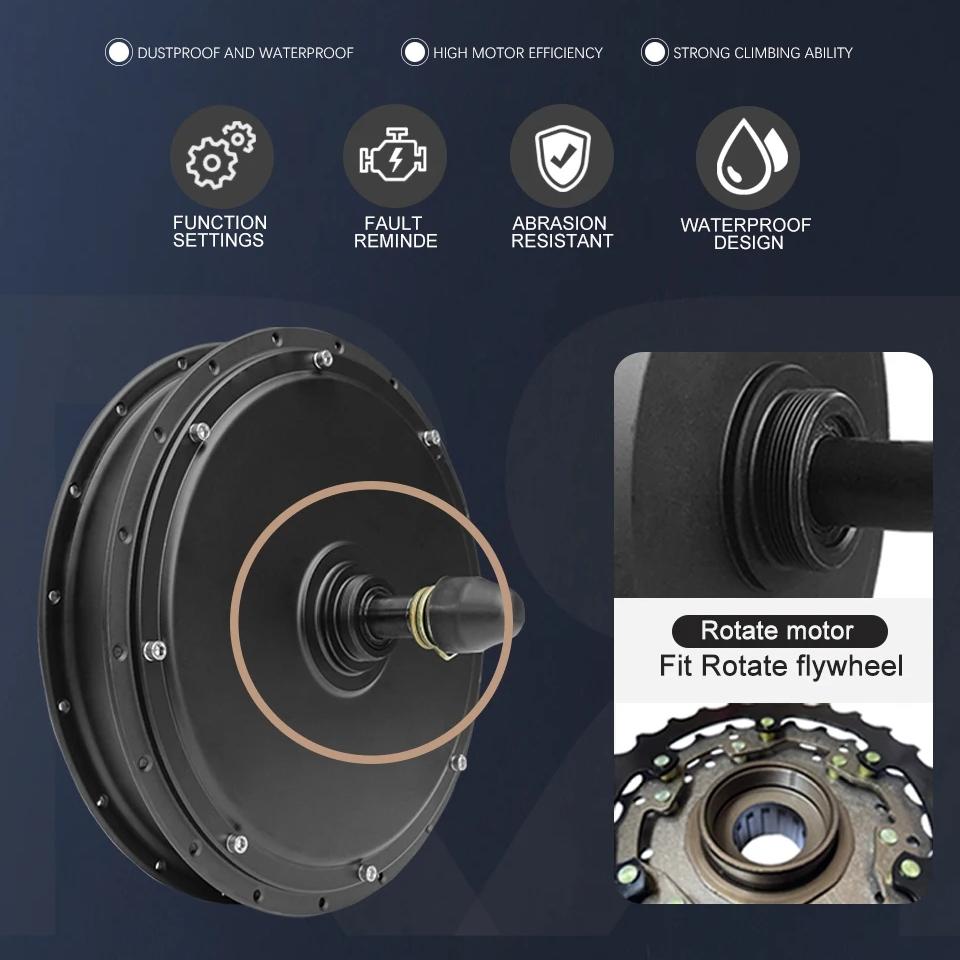 Nuevo Kit de Conversión para B - 5000W Hub Motor Kit 72V reseña y precio