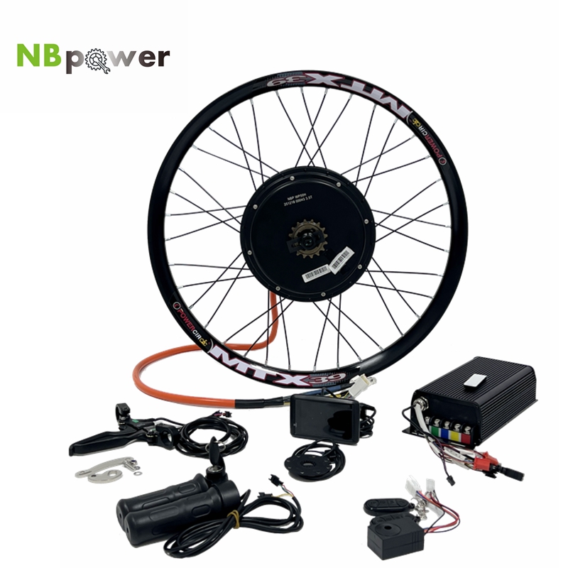 Kit de Conversión de Motor par - 5000W Hub Motor Kit 72V reseña y precio