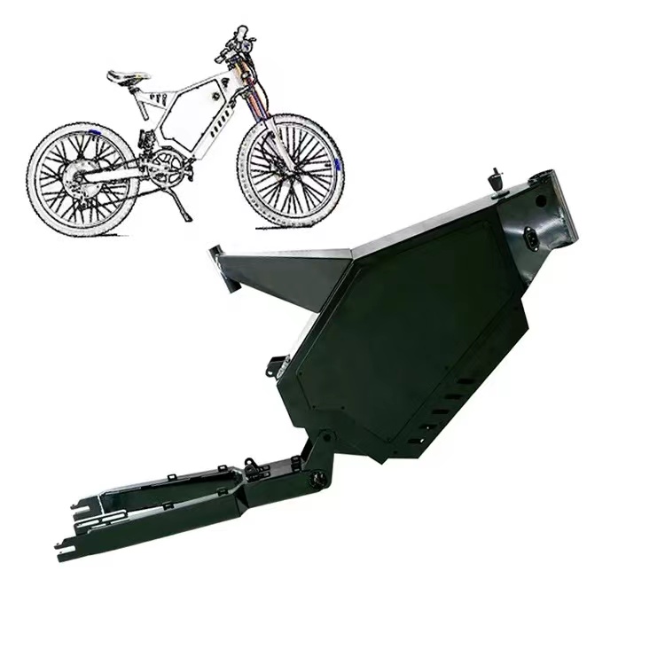 Cuadro de acero para bicicleta - 3000W Stealth Bomber Motor reseña y precio