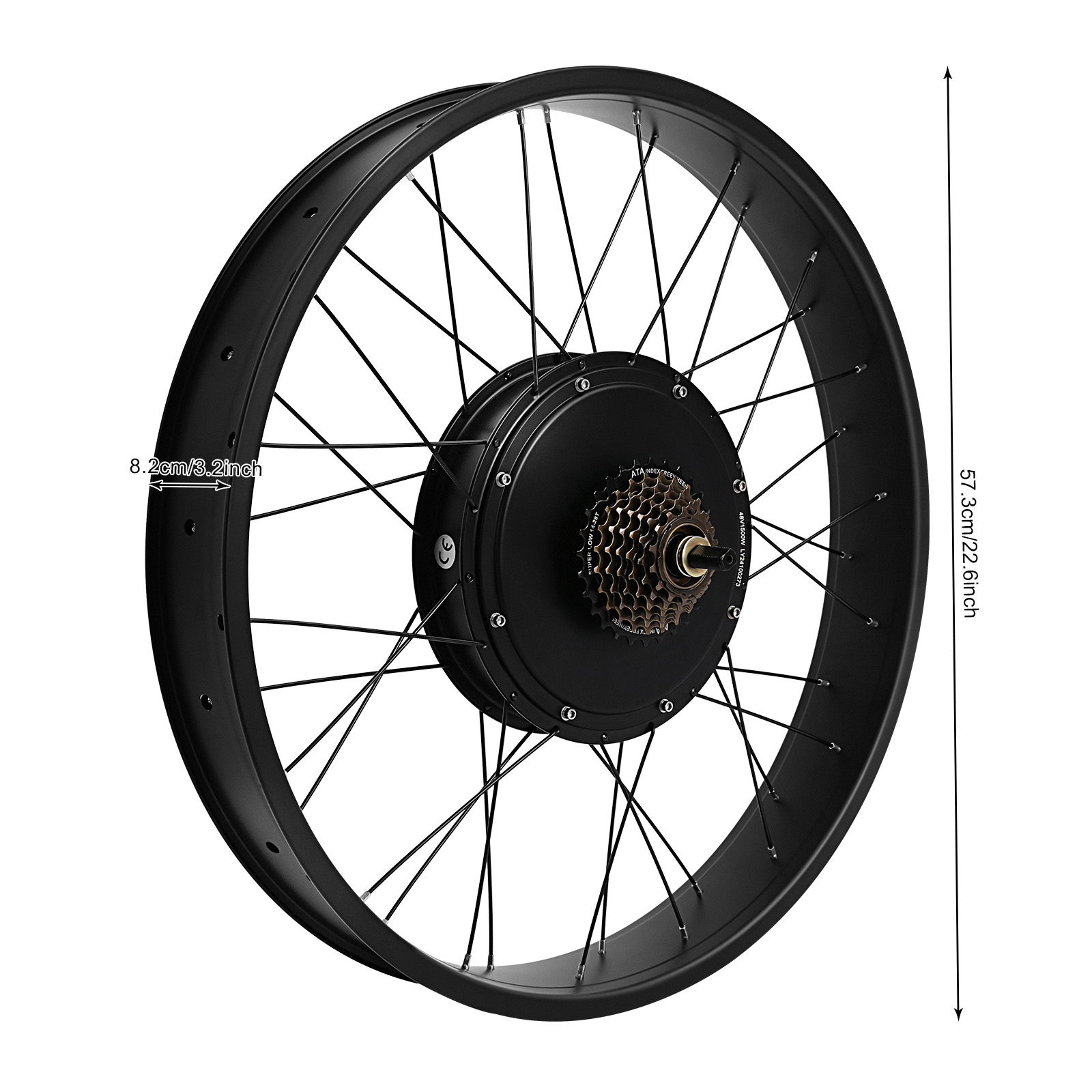 Kit de Conversión de Bicicleta - Fat Tire Electric Bike Conversion Kit 1500W reseña y precio
