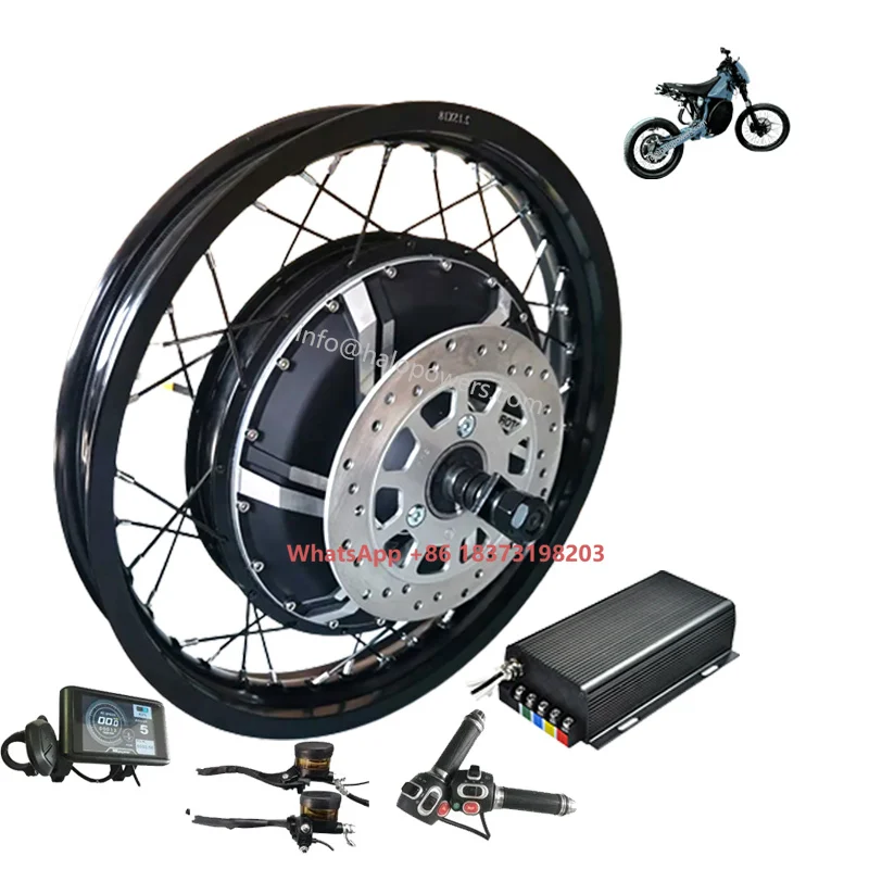 72v 96v QS 273 V3 12000w 15000 - 12000W Electric Motorcycle Hub Motor reseña y precio