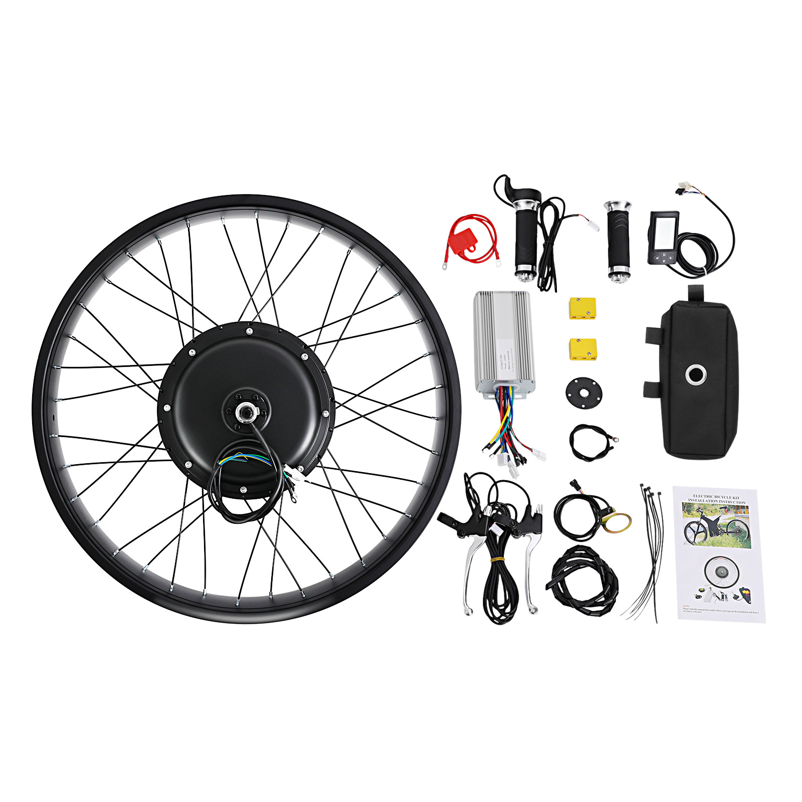 Kit de conversión de bicicleta - Fat Tire Electric Bike Conversion Kit 1500W reseña y precio
