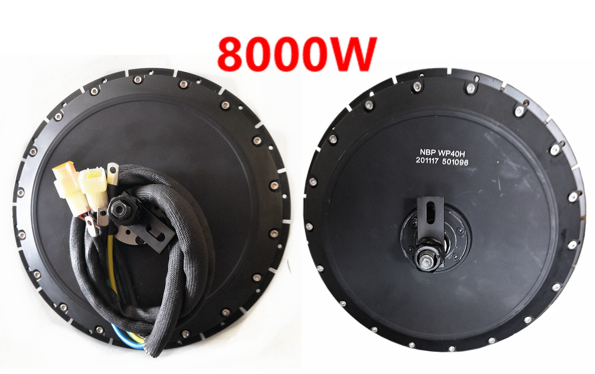Stock en EE. UU. QS273 40H Pea - 72V 8000W Brushless Hub Motor reseña y precio