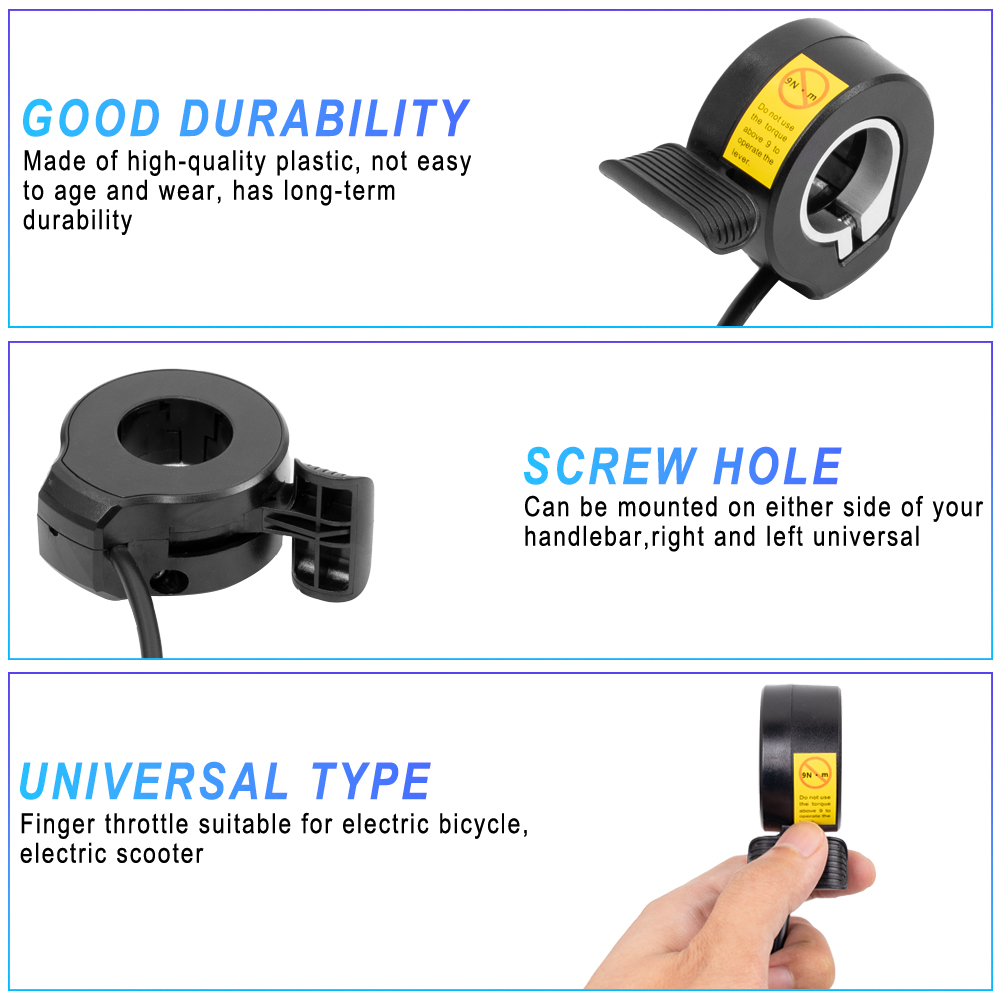 Acelerador de pulgar 130X para - Mid Drive Conversion Kit 1000W reseña y precio
