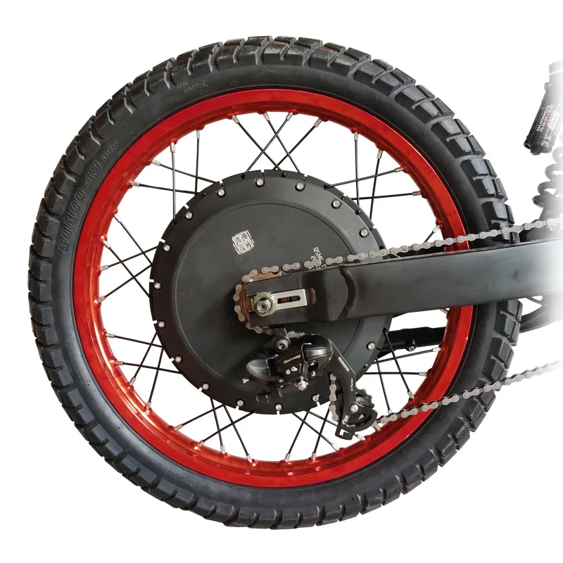 Kit de conversión de motocicle - 12000W Electric Motorcycle Hub Motor reseña y precio