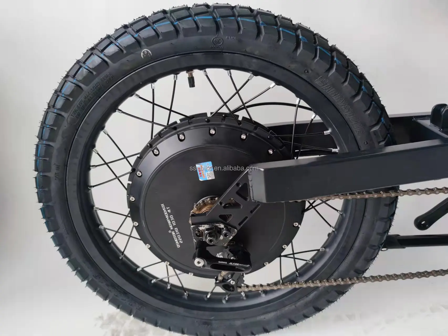 Kit de conversión de motocicle - 12000W Electric Motorcycle Hub Motor reseña y precio