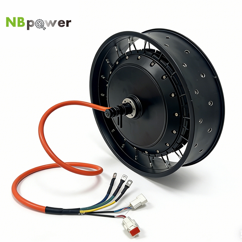 NBpower/QS 273 40H 48-96v nomi - 72V 8000W Brushless Hub Motor reseña y precio