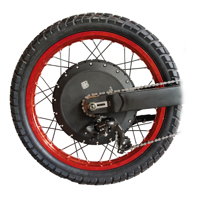 Kit de conversión de motocicle - 12000W Electric Motorcycle Hub Motor reseña y precio