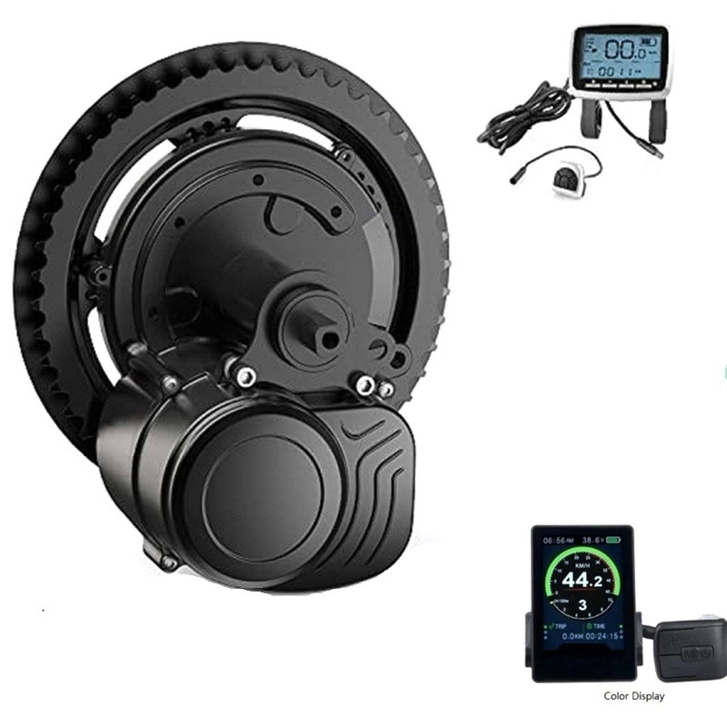 Tongsheng TSDZ2B BB 120mm 100m - High Torque Brushless Mid Motor Kit reseña y precio