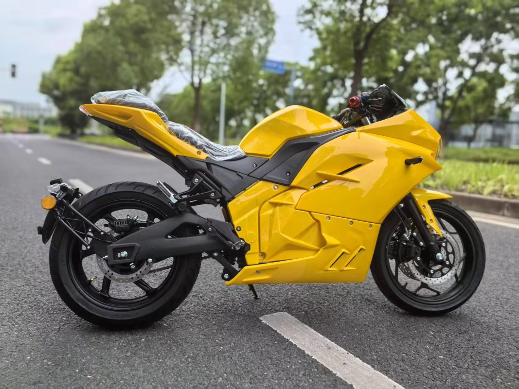 Motocicleta Eléctrica de Dos R - 12000W Electric Motorcycle Hub Motor reseña y precio