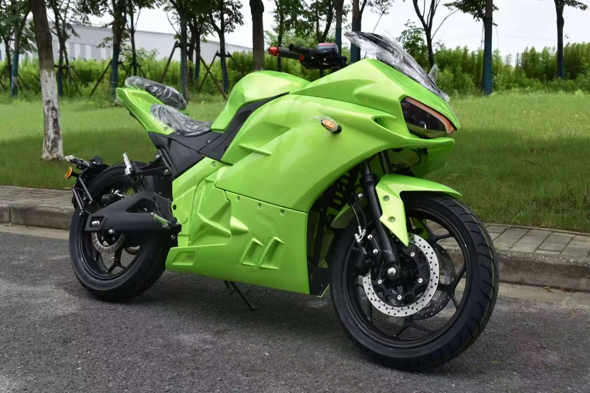 Motocicleta Eléctrica de Dos R - 12000W Electric Motorcycle Hub Motor reseña y precio