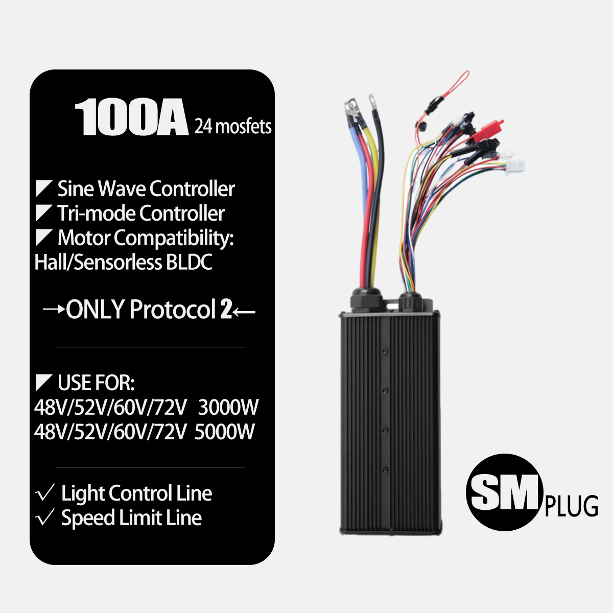 Kit de conversión de bicicleta - 5000W Hub Motor Kit 72V reseña y precio