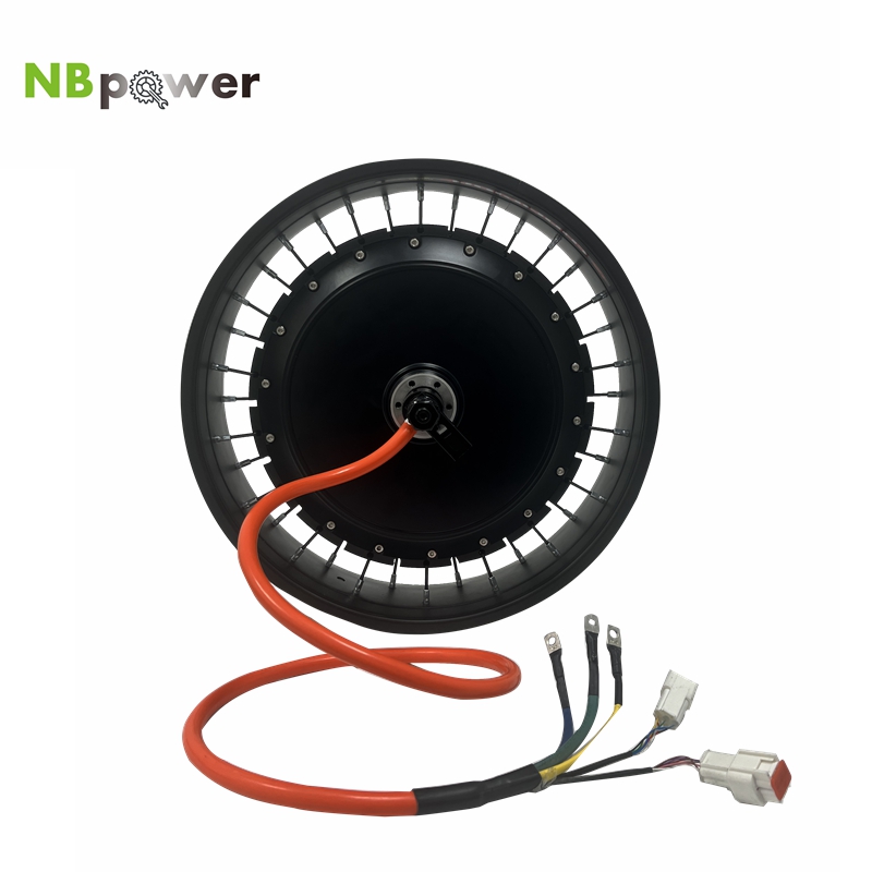 NBpower/QS273 40H 20x4/24x4/26 - 72V 8000W Brushless Hub Motor reseña y precio