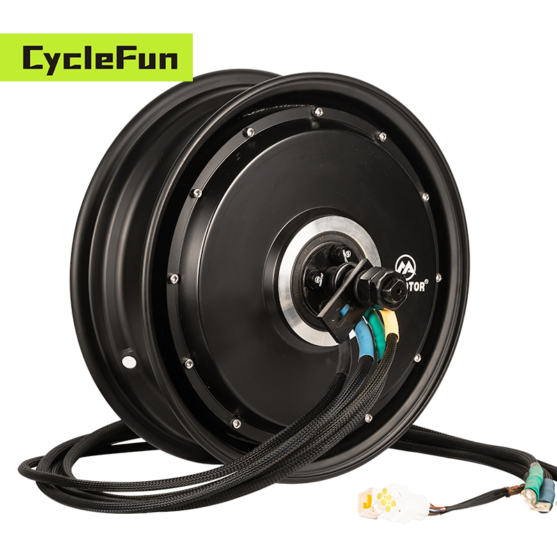 8000W YMMOTOR 12*3,5 pulgadas  - 72V 8000W Brushless Hub Motor reseña y precio