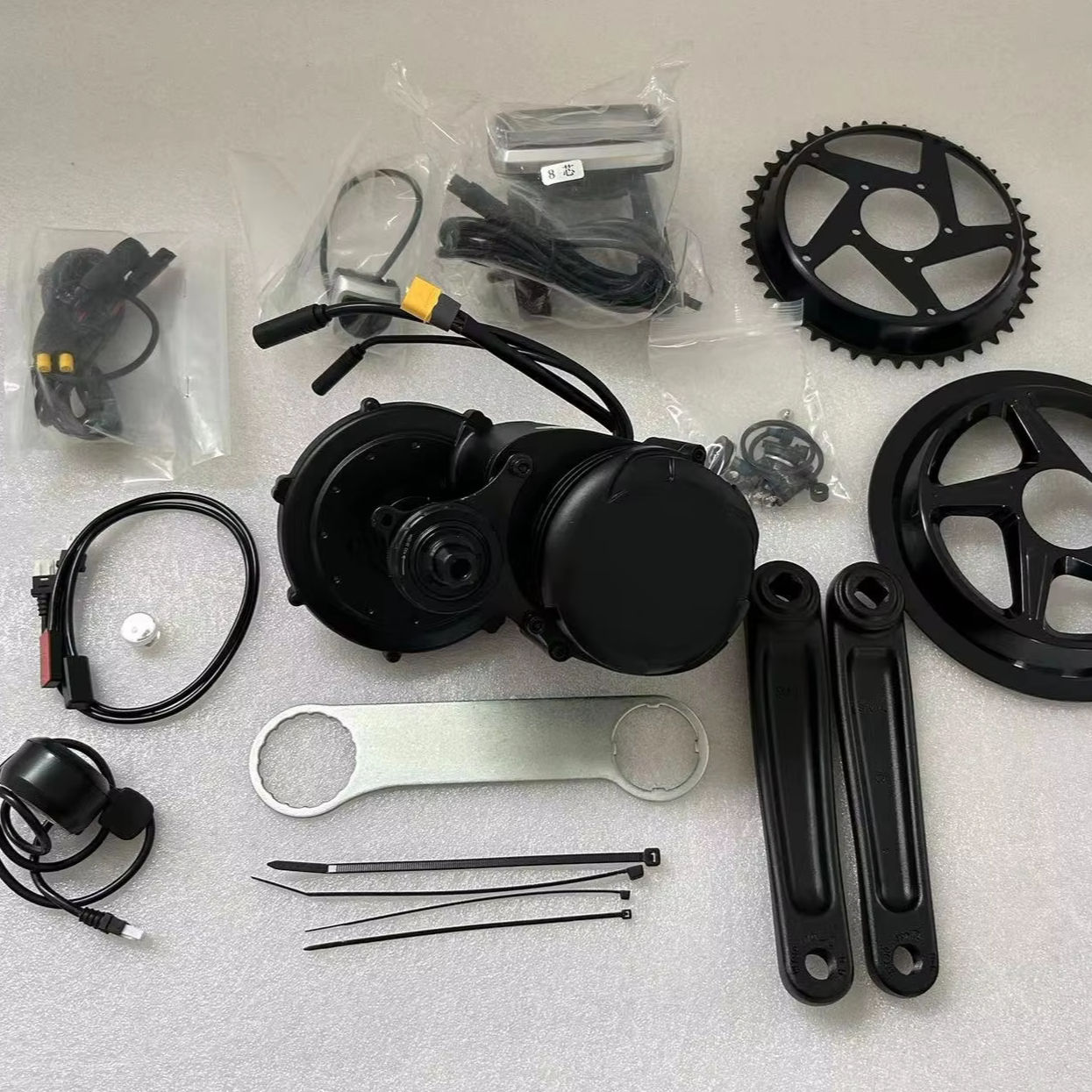Nuevo Kit de Motor Central con - Torque Sensor Mid Drive Motor Kit reseña y precio